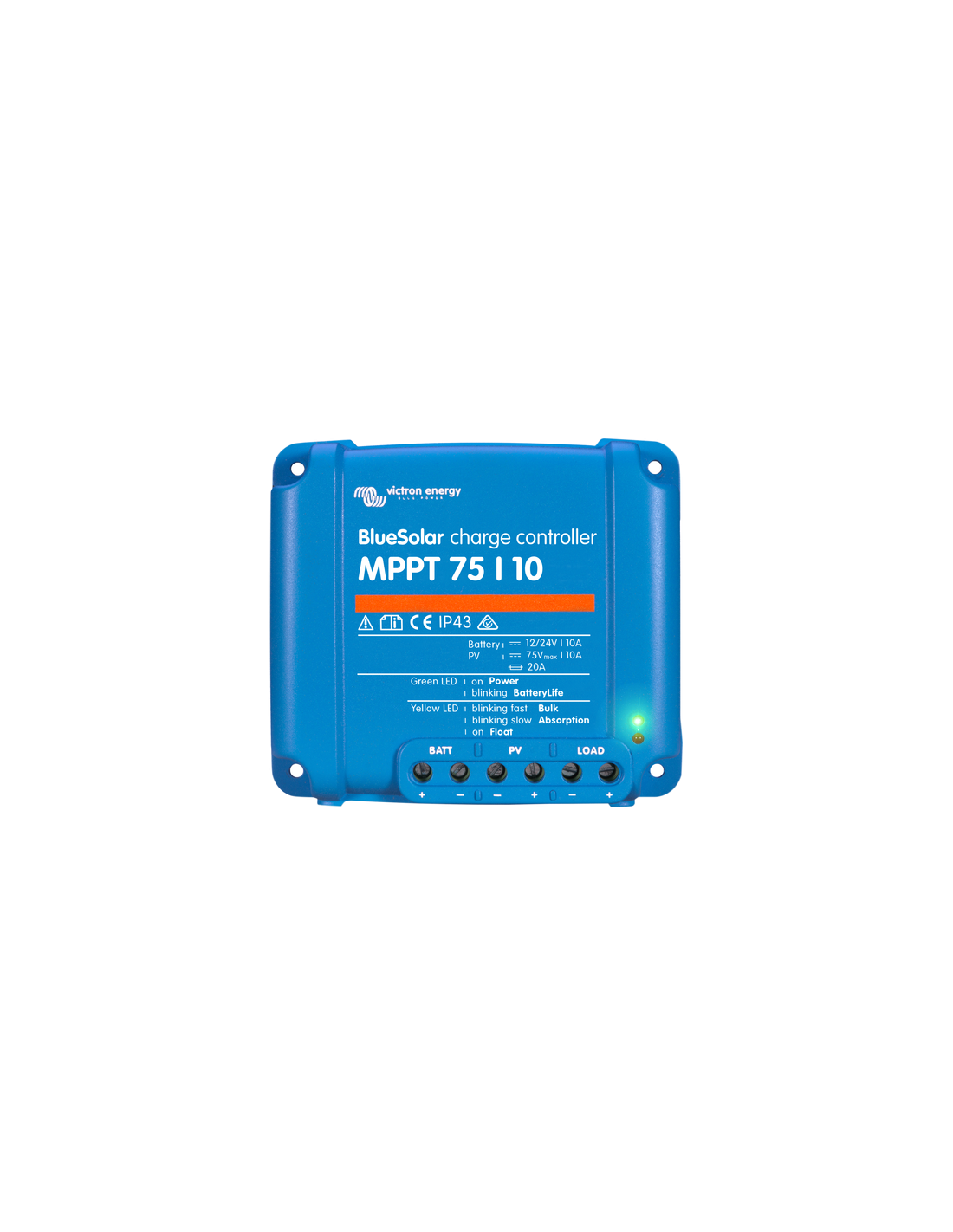 Régulateur de charge solaire BlueSolar MPPT 75/10 - Victron | SoluSun