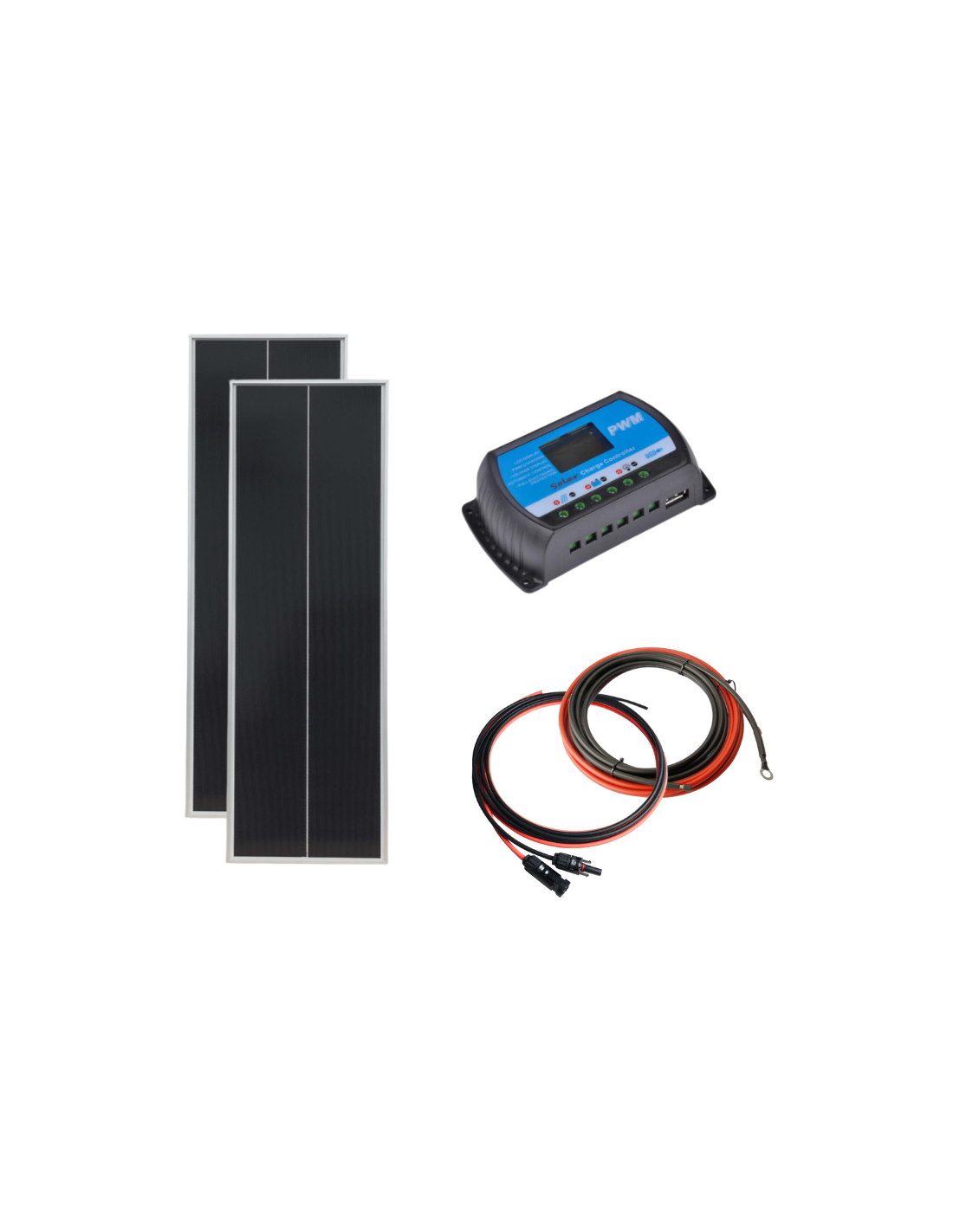 Kit solaire 200W pour camping car ou camion aménagé - | SoluSun